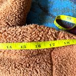 Athleta Large Orange Sherpa Tugga Hoodie Active Winter Fall Soft Cattail Brown Photo 7