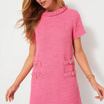 Tuckernuck  Jackie Tweed Mini Dress in Pink Small NWT Photo 0