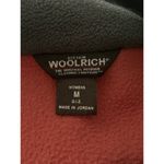 Woolrich womens medium fleece vest color block rust gray Photo 2