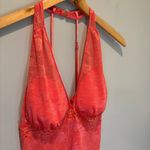 Cinema Etoile Seductive Wear Coral Floral Lace Nightgown Photo 1