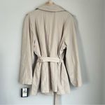 London Fog Vintage  NWT Double Breasted Belted Trench Coat Womens Size 3X Photo 5