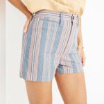 Madewell Emmett Shorts in Rainbow Stripe Photo 2