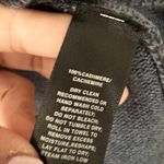 Lafayette 148 Navy Blue Cashmere Sleeveless Turtleneck Sweater Vest Top Small Photo 2