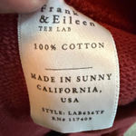 Frank & Eileen  Eamon Triple Fleece Cranberry Size Large Pant Elastic Waistband Photo 9