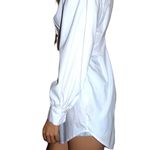 Pretty Little Thing  White Shirt Dress 4 Photo 3