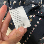 Faithfull the Brand Faithfull the Brand Black Fresa Dress Sz 6 Ditsy
Floral Bell Sleeve V-Neck Boho Photo 10