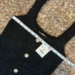 ZARA NWT Thread Dress Black Medium Sparkle Photo 5