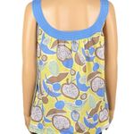 BODEN light blue and yellow tank top with side zipper. Size UK 14/US 10. EUC Photo 7