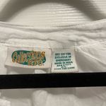 Women’s Collections Etc Wht Embroidered Split V Photo 1