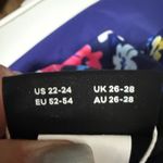 Floral Print Tankini Swimsuit Dress Plus Size Swimdress Bathing‎ Suit Blue Photo 10