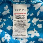 Seraphine Maternity & Nursing Margaux Floral Tiered Midi Dress Blue Size 6 Photo 10