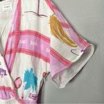 Sabo Skirt SABO Micah Wrap Dress Surfing Scarf Short Sleeve Mini size Us 4 Photo 6