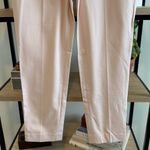 Talbots  Mid-Rise Curvy Blush Pink Ankle Woven Twill Career Dress Pant Trouser 10 Photo 2