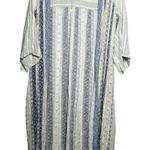 GeeGee  Boho Patchwork Duster Kimono Cardigan Lightweight Striped Floral Print Photo 0