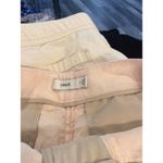 Vince Pink Size 2 Cuffed Linen blend Chino Shorts women's Photo 3