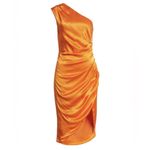 Elliatt  Isabelle Dress in Mango, Size Large, $210 Photo 1