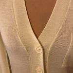 Dayne Taylor vintage cream colored cardigan size medium Photo 3