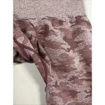Gymshark Camo Adapt Seamless High Rise Leggings Gym Workout Sz S Burgundy Yoga Photo 7