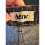 Acne Studios ‎ Jeans Women 28 Blue Indigo Medium Wash Denim Hex DC Slim Straight Photo 9