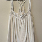 Lucky Brand Ivory Lace Detail Top Photo 0