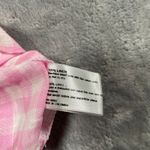 frankie's bikinis Lou Shorts Medium Pink Gingham Retro Beach Linen Picnic New Photo 4