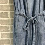 Gap  Denim Tie Waist Jumpsuits Womens Size XS Photo 3