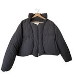 MY MUM MADE IT Bubble Open Puffer cropped gray Jacket Size S Photo 1