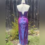 Gunne Sax Vintage Jessica McClintock Millennium Iridescent Purple Dress XS Photo 5