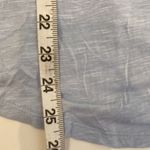 Chico's Chico’s Baby Blue Lace Arms Scoop Neck Stretch Blouse EUC Sz 16 Rayon Women’s Photo 9