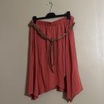 Faded Glory  Skirt SzXL NWOT Elastic Waist Belted Wrap Front Asymmetrical Casual Photo 1