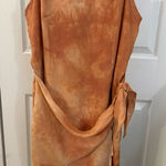 E & M Gorgeous  tye dye wrap waist dress Photo 0