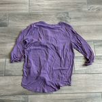 Faded Glory  purple blouse Photo 2
