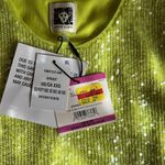 Anne Klein Sequin Tank in Sprout Green XXS Photo 5