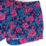 Lilly Pulitzer Callahan Blue Purple Pink Fish Coral Low Rise Shorts 2 Photo 1