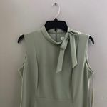 Calvin Klein Tie-neck Sleeveless Bodycon Dress Photo 4