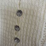 Cato  Cream Button-Up Cardigan Photo 1