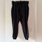Lululemon  Keep Moving Jogger in Black Size 14 Loungewear Pant Athleisure Photo 2