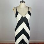 Christopher John Rodgers x Target Chevron Slip Dress Black Size 6 Photo 3