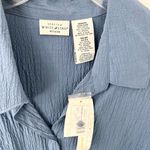 White Stag NWT  blouse plus size women’s collared button down blue Photo 1