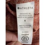 Athleta  Untempo Women's Orange Hoodie Sweatshirt Size S Long Sleeve UPF … Photo 4
