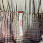 Free People  Las Palmas Sailor Shorts 100% Cotton Harem Plaid - Sz Med 🧡🎀 Photo 8