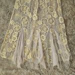 Free People Intimately Bali Flower Fields Maxi Slip Lilac Combo Women's Large Photo 4