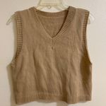 SheIn brown sweater vest Photo 0