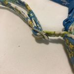 Vera Bradley English Meadow Small Y2K Bag Baguette Shoulder Crossbody Green Blue Photo 3