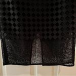 Diane Von Furstenberg  black twig & lace pencil skirt | 4 Photo 4