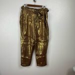 L'Academie L’Academie The Lara Pant Metallic Leopard Print Size Xlarge Photo 2