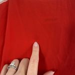 Zadig & Voltaire L Large Carmen Silk Camisole Top Lace Trim Detail Coral Women’s Photo 12