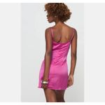 Princess Polly Idyllic Pink Red Lace Slip Mini Dress Size US 12 NEW NWT Photo 1