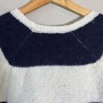 Anthropologie Sita Murt Long Sleeve Striped Wool Sweater Women Small Black White Photo 9