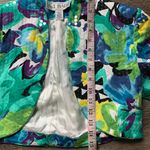 Vintage A.J. Bari Multicolor Sequin Abstract Jacket 4 Green Photo 4